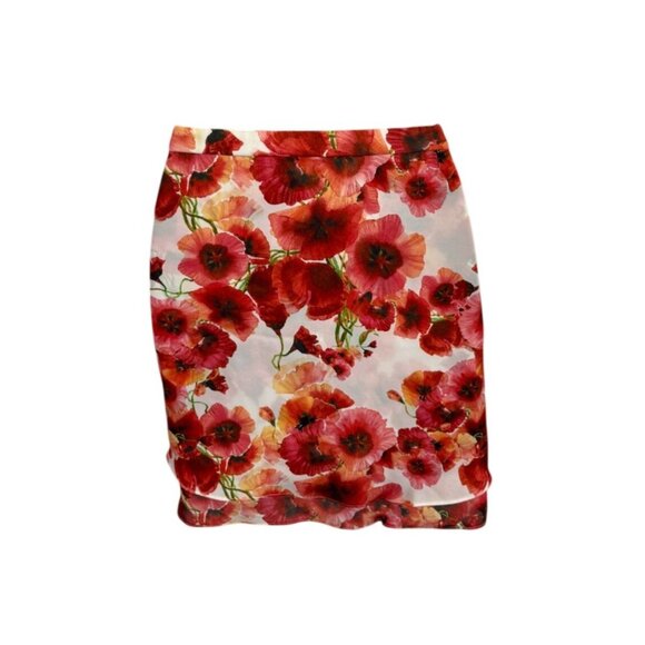 Haute Hippie Floral Ruffled “Wrap” Skirt - Size XS - Picture 3 of 5